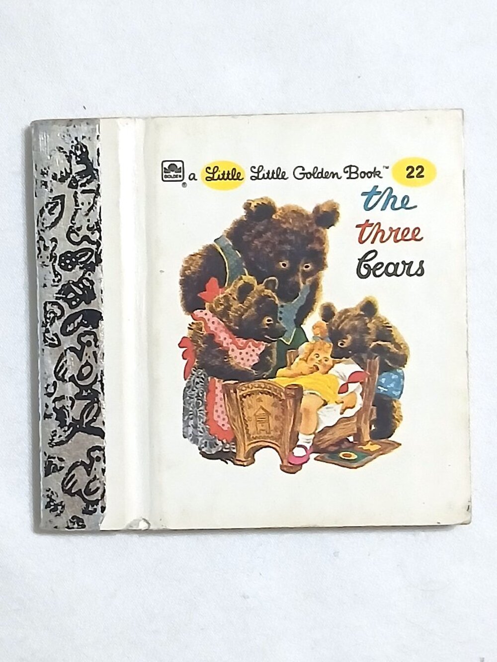 Vintage Little Little Golden Book “The Three Bears” Miniature Children’s Book